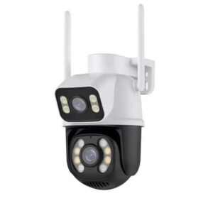 6MP Dual Lens Wi-Fi PTZ Camera Night Vision Colour Outdoor Cameras ICSEE App IP Camera