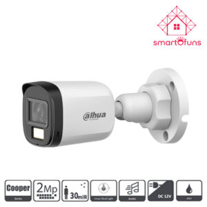 Dahua DH-HAC-B1A21P-U-IL 2MP Smart Dual Light HDCVI Fixed-focal Bullet Camera